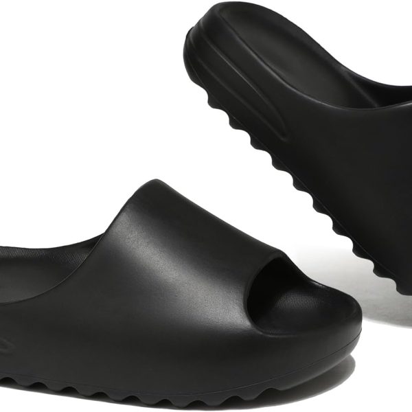 Kids Cloud Slides Pillow Slippers for Boys Girls,Non-Slip Shower Shoes for Indoor Outdoor,Bathroom Pool Sandals Summer Beach Lightweight Comfort Thick Sole Slipper