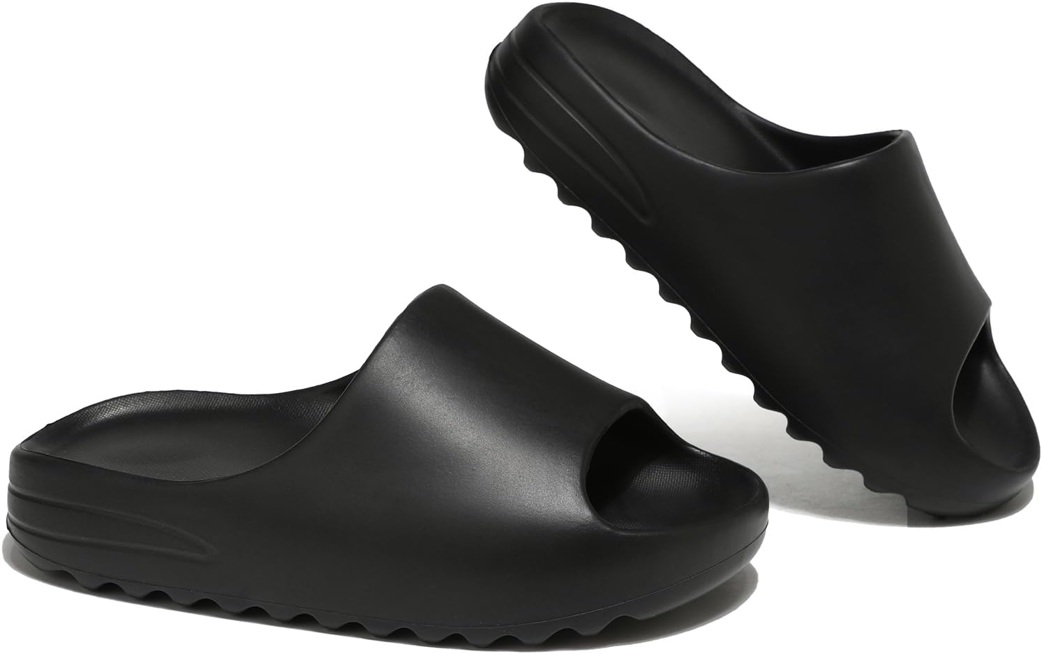 Kids Cloud Slides Pillow Slippers for Boys Girls,Non-Slip Shower Shoes for Indoor Outdoor,Bathroom Pool Sandals Summer Beach Lightweight Comfort Thick Sole Slipper