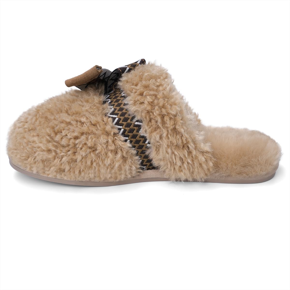 House Slippers for Women Fuzzy Bedroom Slipper Shoes Women Comfy Fluffy Winter Memory Foam Indoor Slip On Slipper Slides - Image 2
