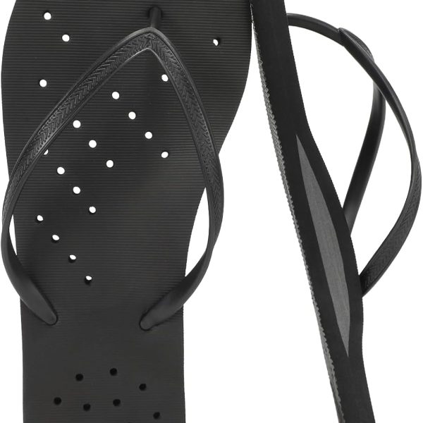 Shower Shoes Men : Quick Dry Arch Support Flip Flops, Non Slip Mens Flip-Flop for Beach Pool College Dorm Bathroom Thong Sandals with Drain Holes