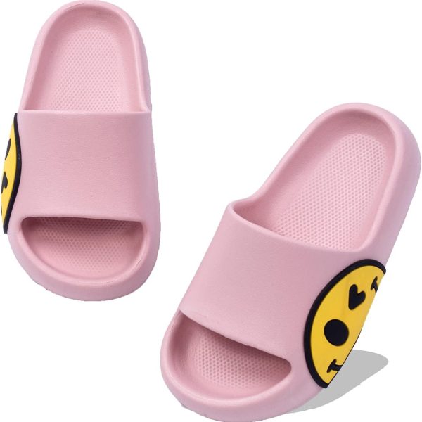 Big Kids Cloud slides,Boys Girls Slides Non-slip Summer Beach Pool Shoes Toddler Cartoon Slides Sandals Indoor&Outdoor Garden Slippers Shower Shoes