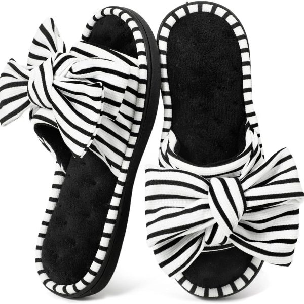 Women  Slide Slippers Memory Foam House Shoes