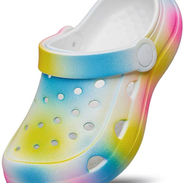 Boys Girls Clogs Kids Garden Shoes Unisex Child Cartoon Slides Sandals Beach Slipper Indoor Outdoor(Toddler/Little Kids/Big Kids)