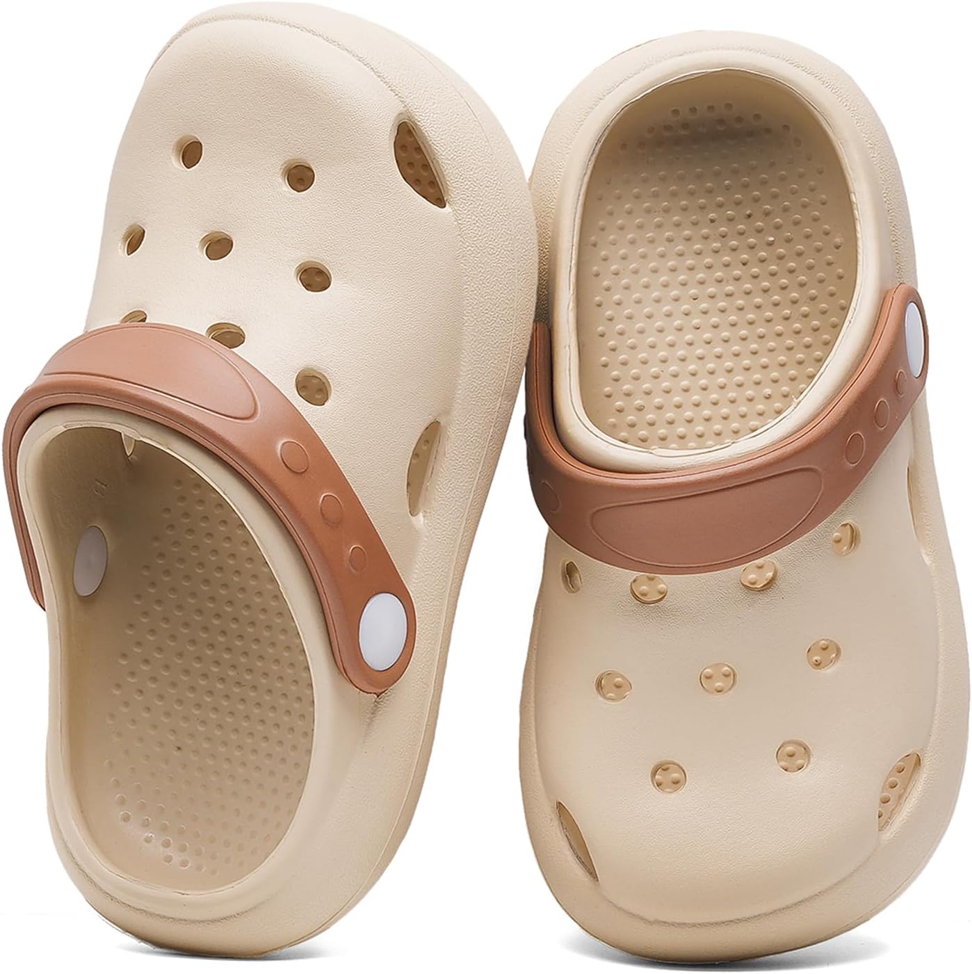 Toddler Kids Clogs Boys Girls Slip on Slides Sandals Children Summer Beach Pool Outdoor Water Shoes Shower Slippers