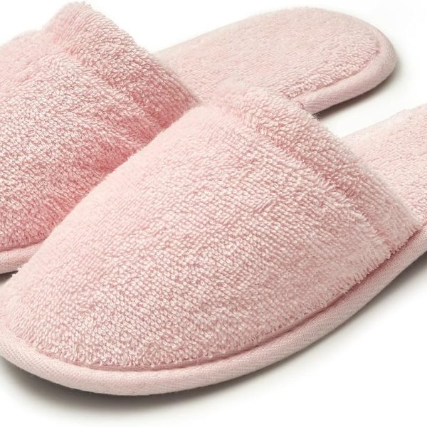 Women Cotton Bath Slippers Turkish Terrycotton